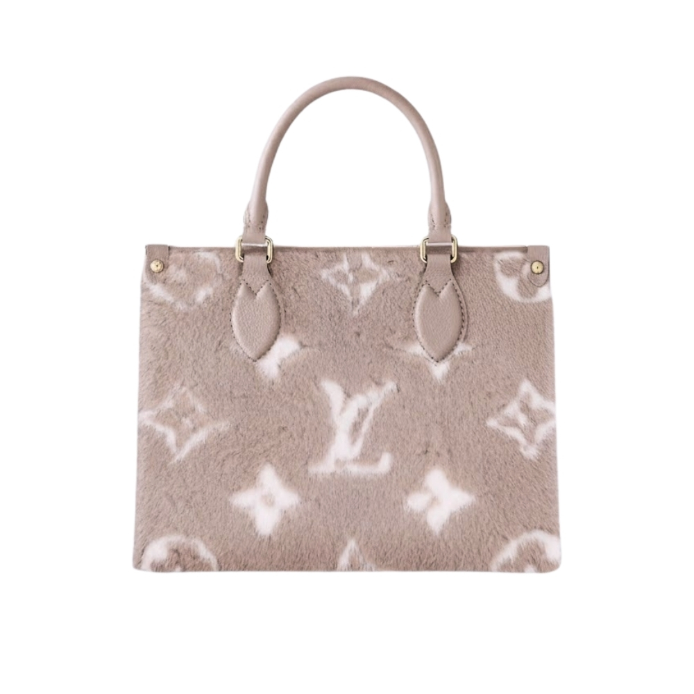 LOUIS VUITTON ONTHEGO PM MONOGRAM CASHMERE BEIGE 25CM M15030