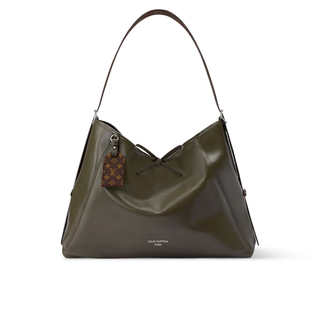 LOUIS VUITTON CARRYALL VIBE MM DARK KAKI 39CM M14268