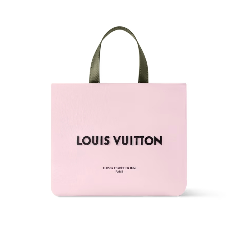 LOUIS VUITTON MINI SHOPPER TOTE PINK 25CM M15239