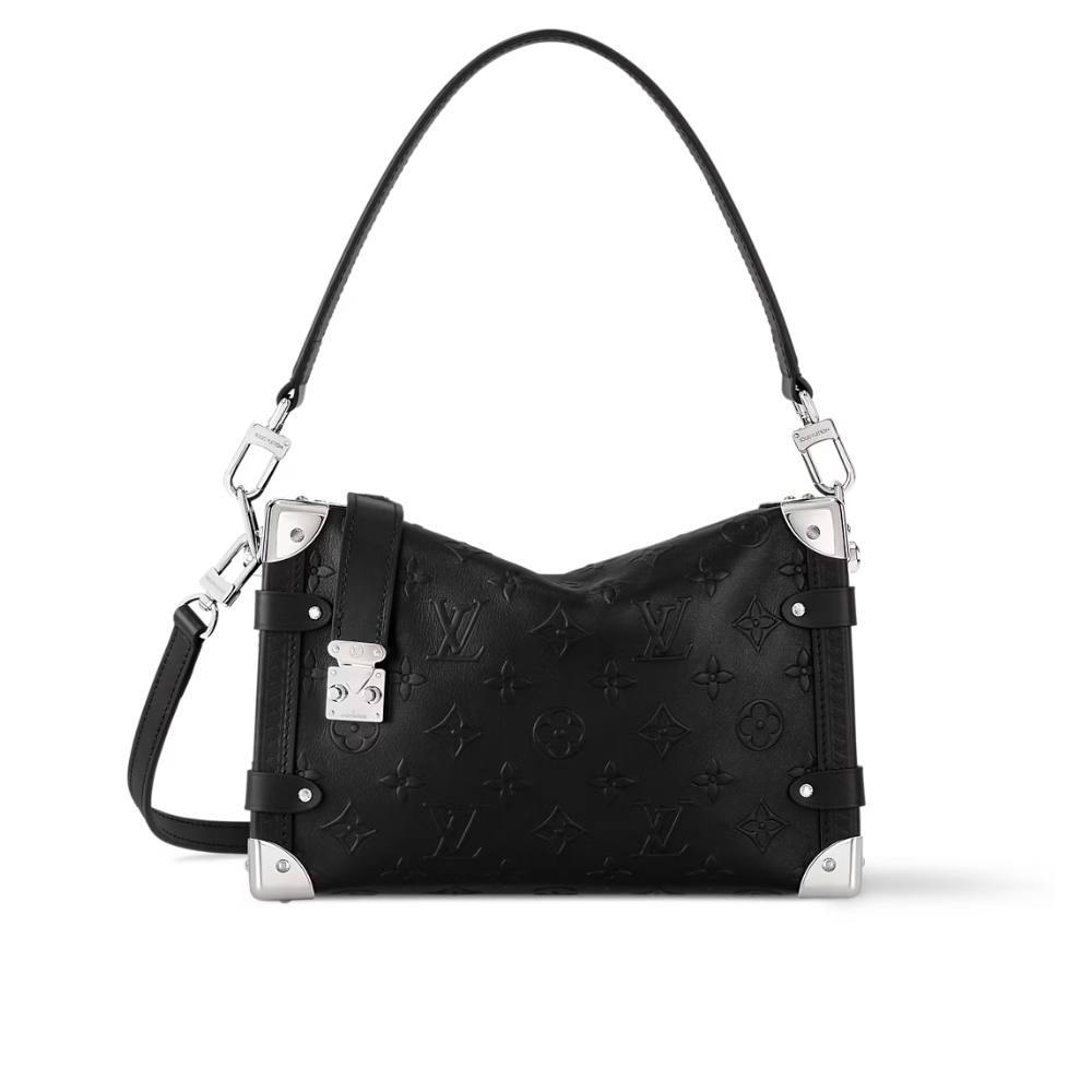 Louis Vuitton MM Side Trunk Bag Black 23Cm M14572