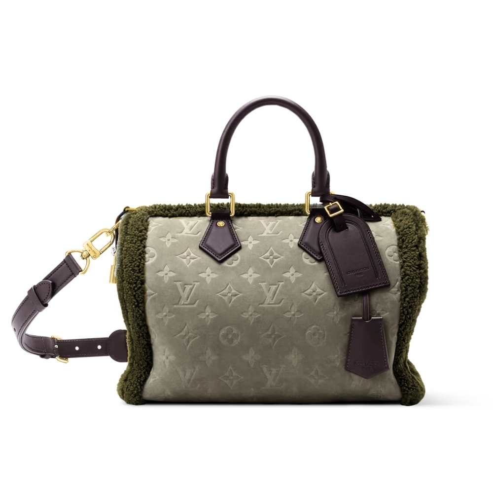 LOUIS VUITTON SPEEDY P9 BANDOULIÈRE 30 KHAKI 30CM M27014