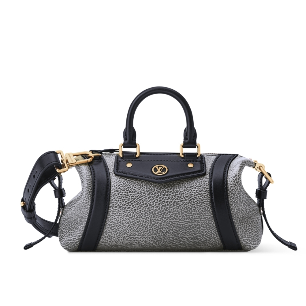 LOUIS VUITTON NANO LV BIKER GRAY 23CM