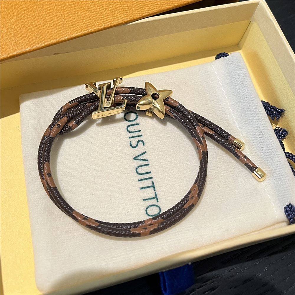 Alternative view of LOUIS VUITTON LV BLOOM BRACELET MONOGRAM BROWN M8416Z