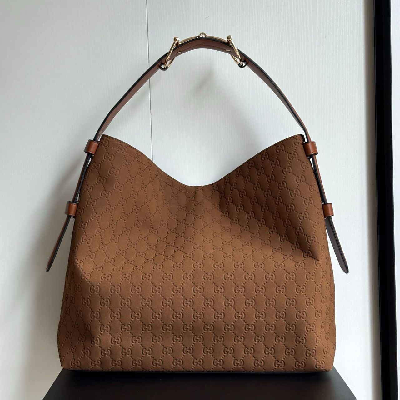 GUCCI BEATRIX LARGE TOTE BAG BROWN 40CM - Image 2