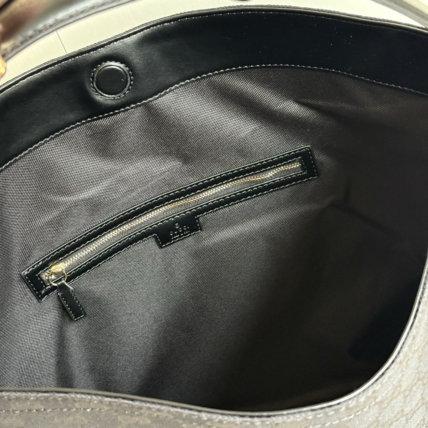 GUCCI BEATRIX LARGE TOTE BAG BLACK 40CM - Image 6