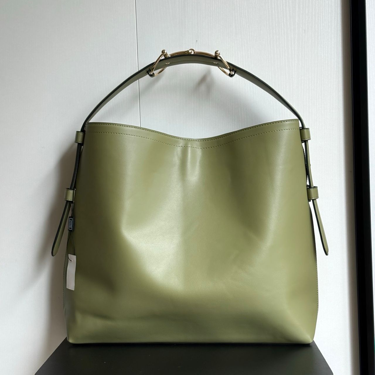 GUCCI BEATRIX LARGE TOTE BAG SAGE GREEN LEATHER 40CM 850546 AAFK4 3920 - Image 4