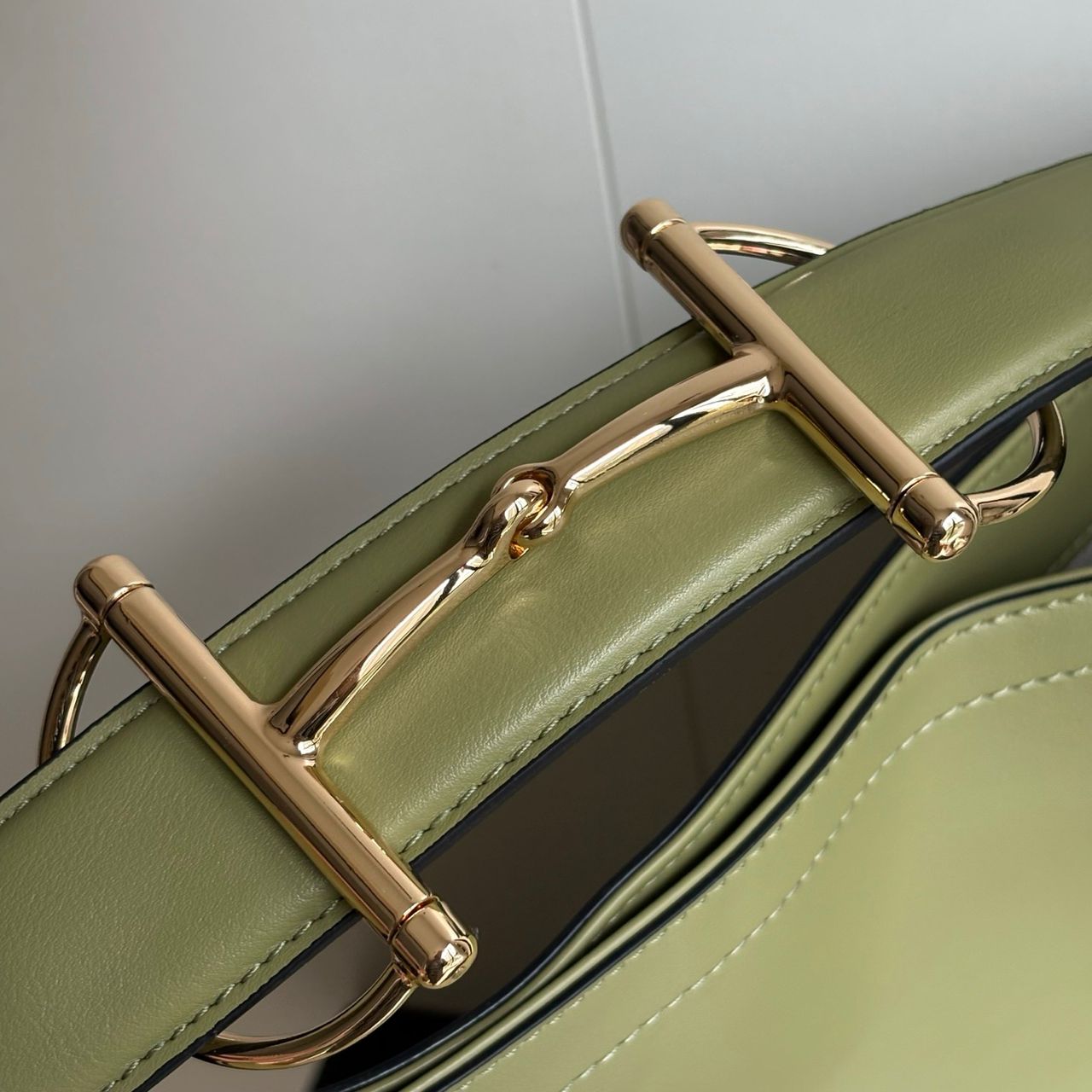 GUCCI BEATRIX LARGE TOTE BAG SAGE GREEN LEATHER 40CM 850546 AAFK4 3920 - Image 5