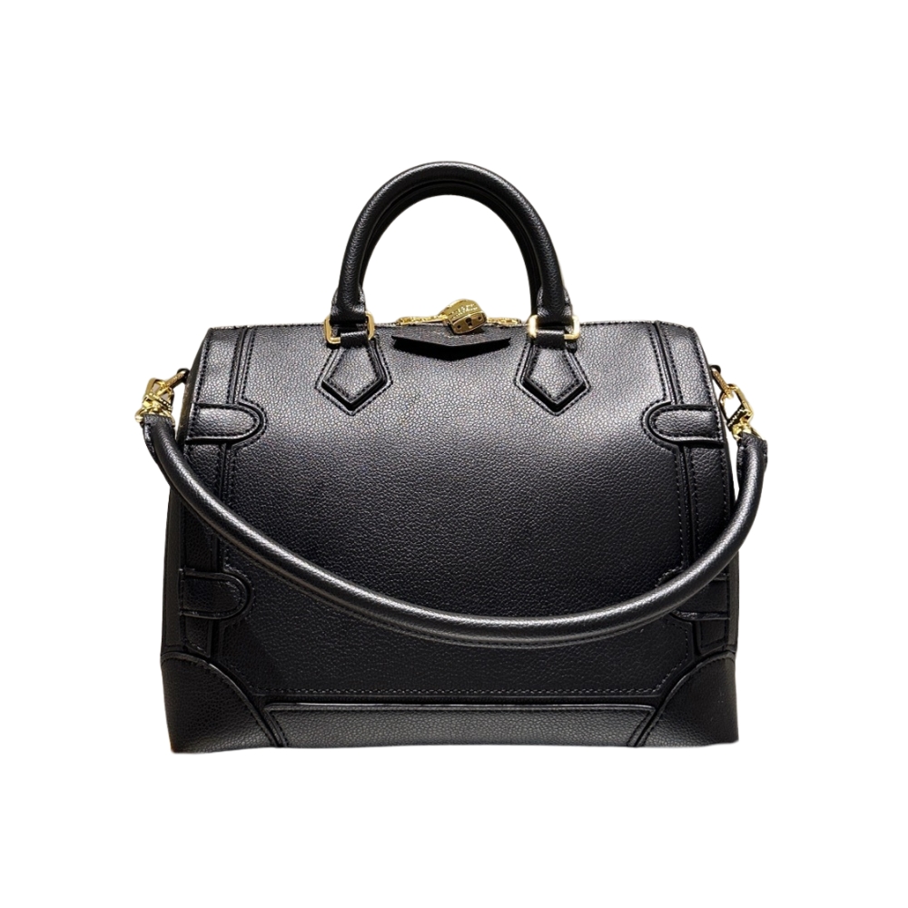 LOUIS VUITTON SPEEDY 25 SILHOUETTE BAG BLACK 27CM