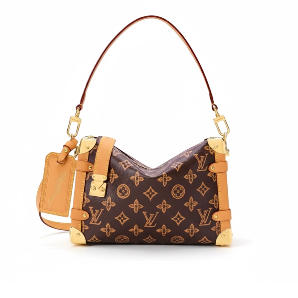 LOUIS VUITTON SIDE TRUNK MM MONOGRAM ORIGINE 23CM M27516