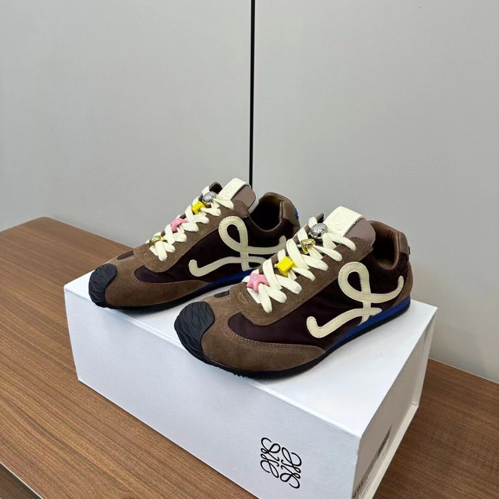 Alternative view of Loewe Ballet Runner 2.0 Brown Yellow And Blue LBR2282X11