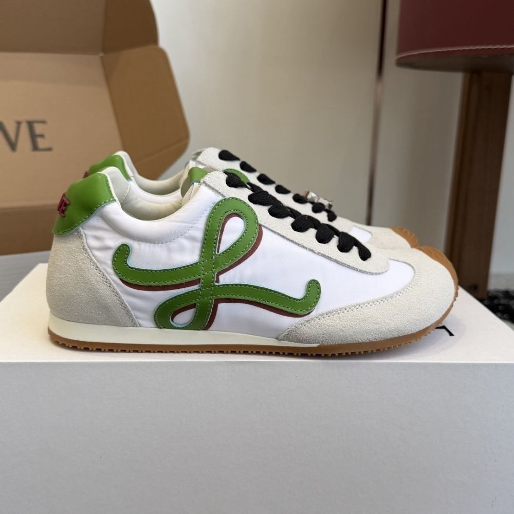 Alternative view of Loewe Ballet Runner 2.0 Grass Green And Dark Orang MBR2282X06