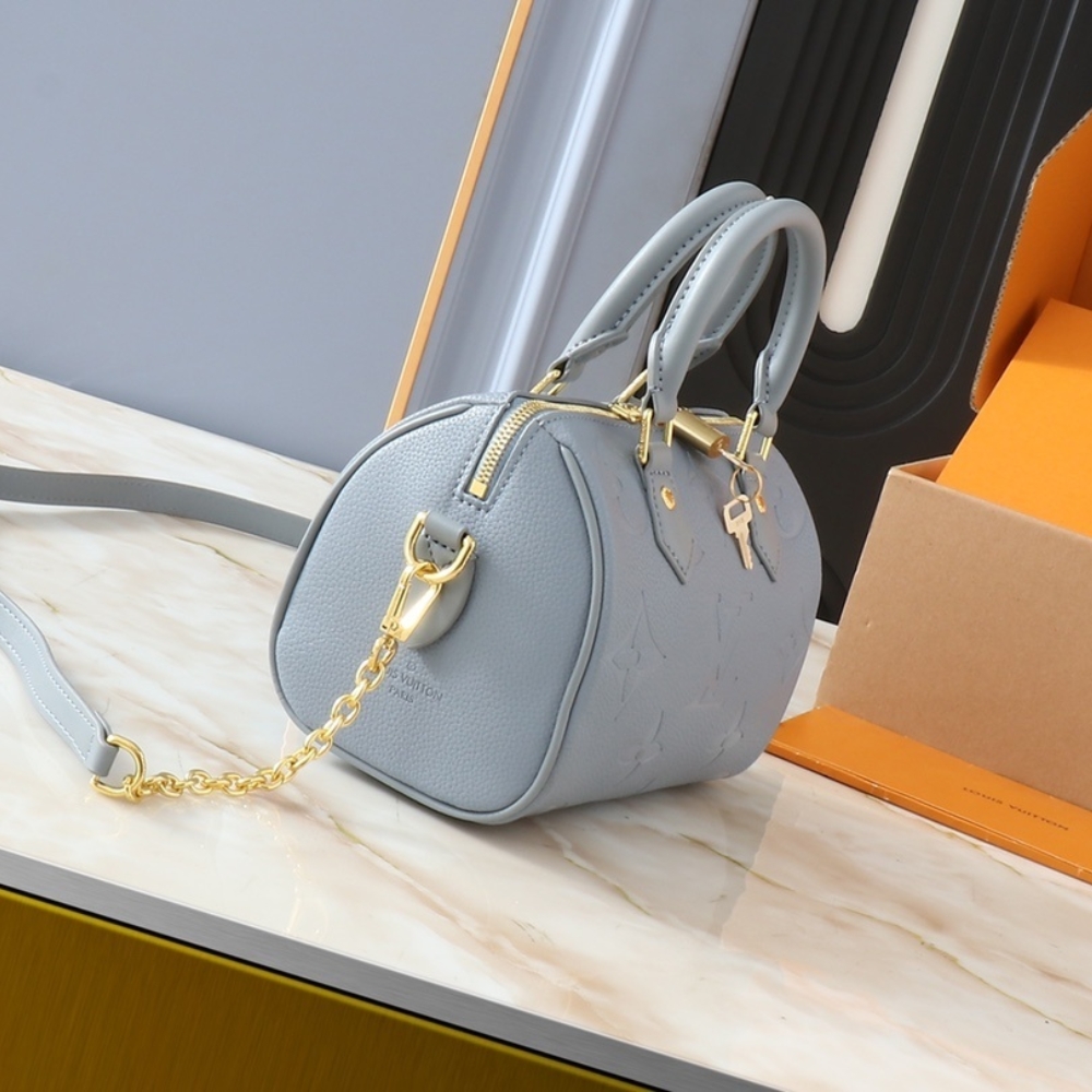 Louis Vuitton Speedy Bandoulière 20 Bag Light Blue 20Cm - Image 3