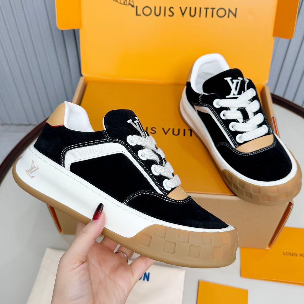 Alternative view of Louis Vuitton LV Tilted Sneaker Black 1AJ734