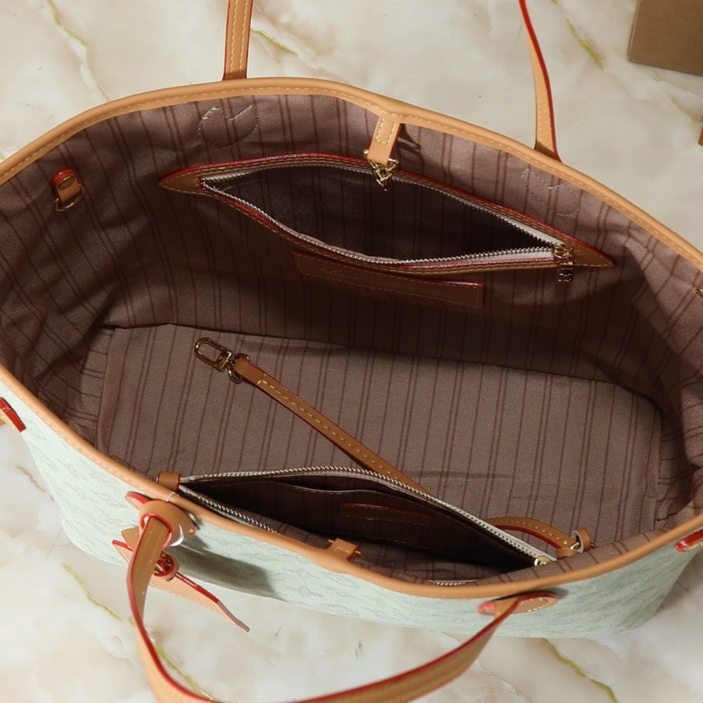 Louis Vuitton Neverfull MM Monogram Origine Green 31Cm - Image 6