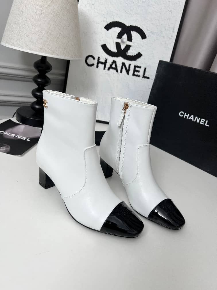 Invoice For Ms. Sandra Heller Chanel Short Boot White