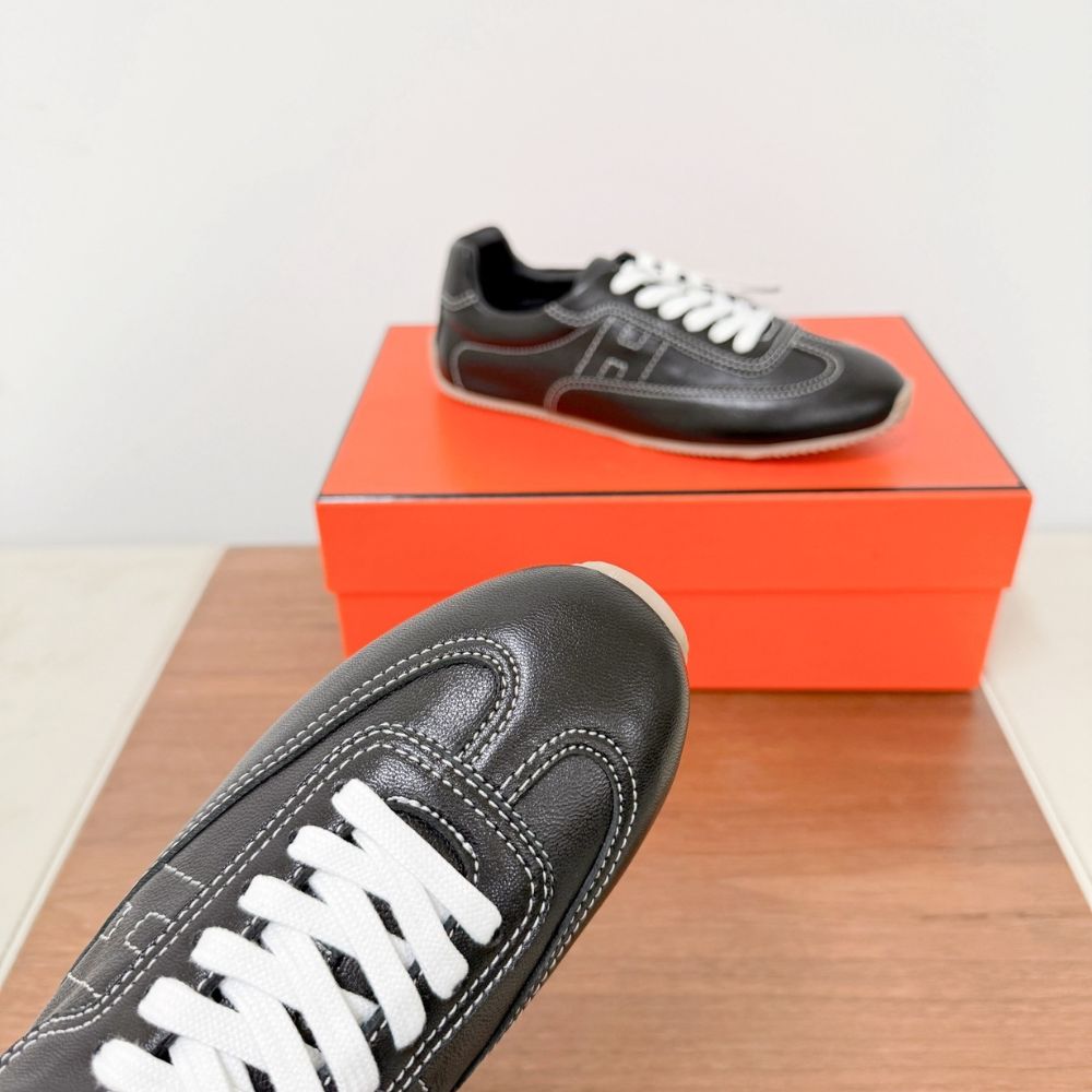 Hermes Master Sneaker Noir H261009Z 02370 - Image 5