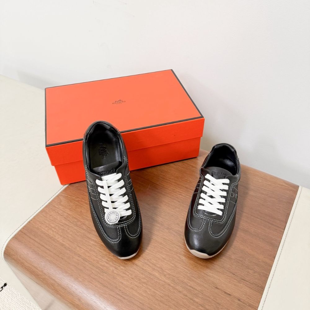 Hermes Master Sneaker Noir H261009Z 02370 - Image 7