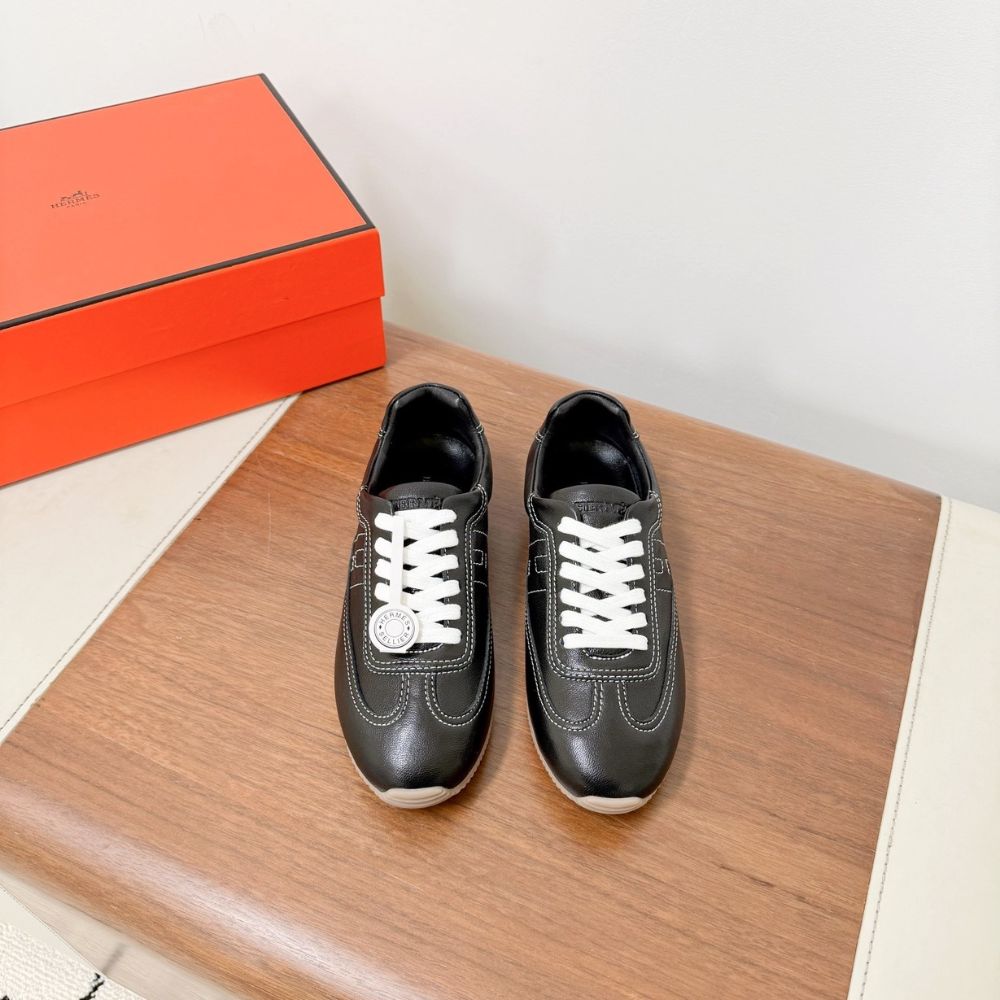 Hermes Master Sneaker Noir H261009Z 02370 - Image 9
