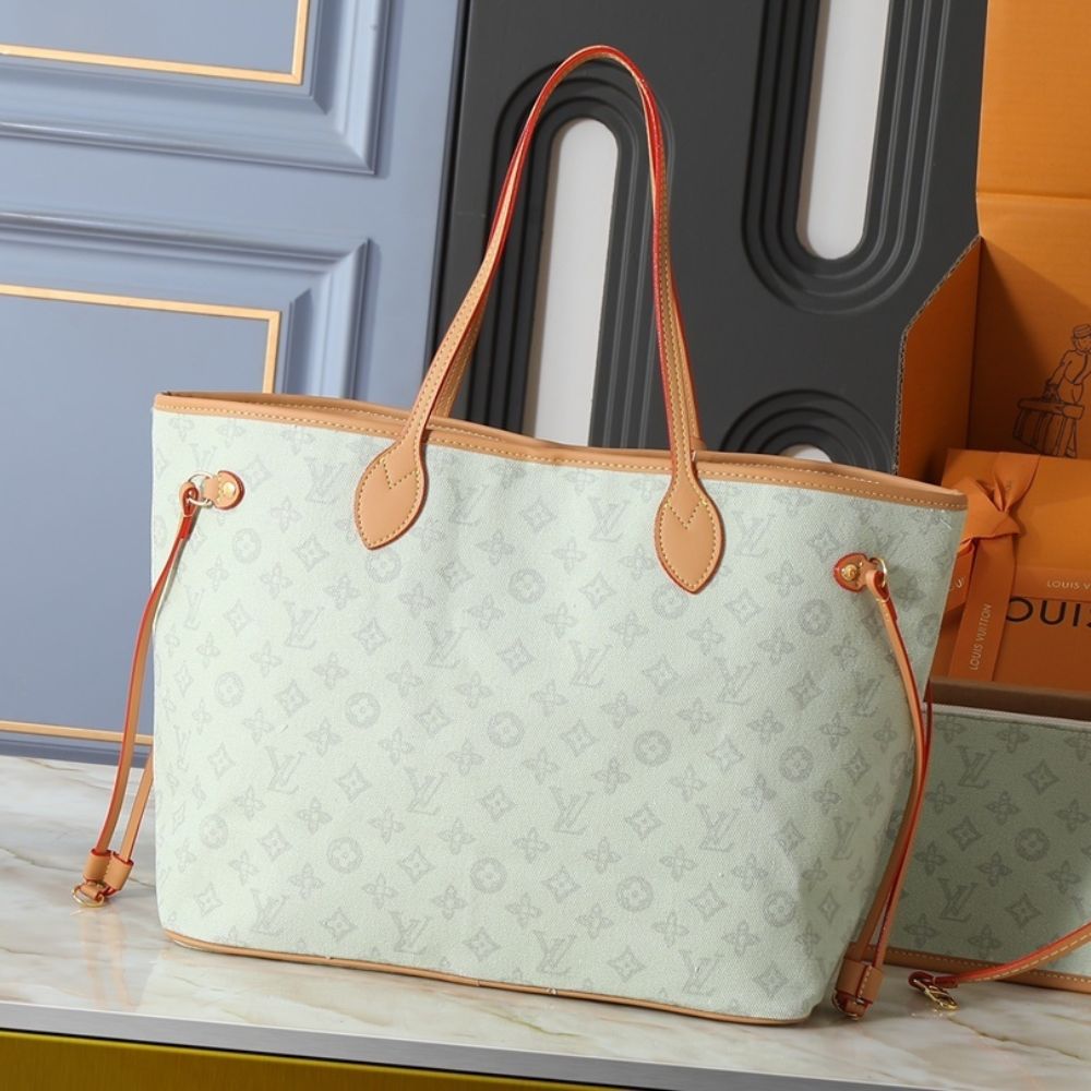 Louis Vuitton Neverfull MM Monogram Origine Green 31Cm - Image 4