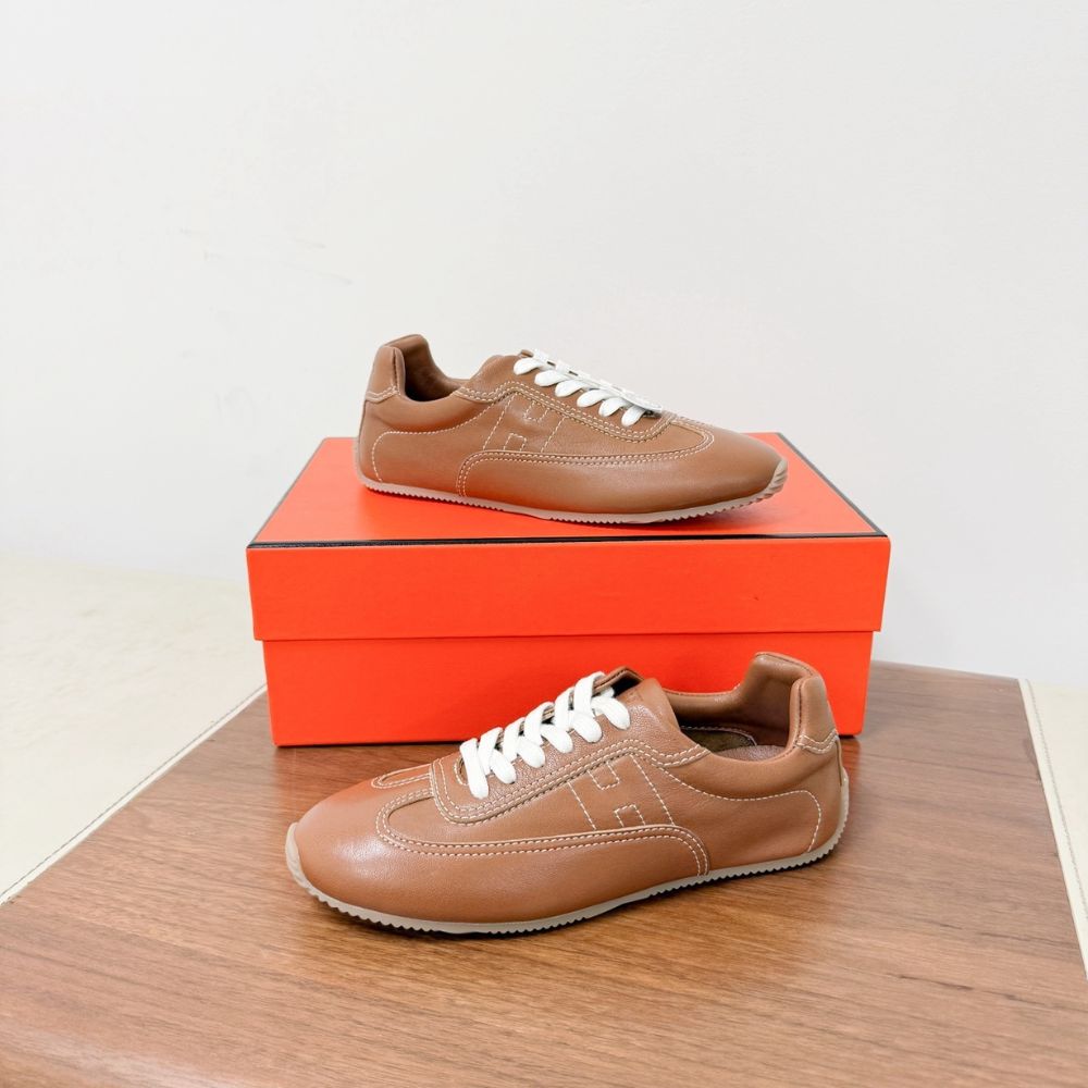 Hermes Master Sneaker Gold H261881ZH20400 - Image 5