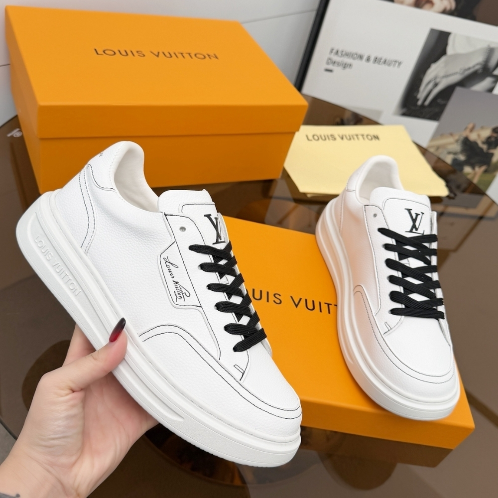 Alternative view of Louis Vuitton Beverly Hills Sneaker White 1AJ817