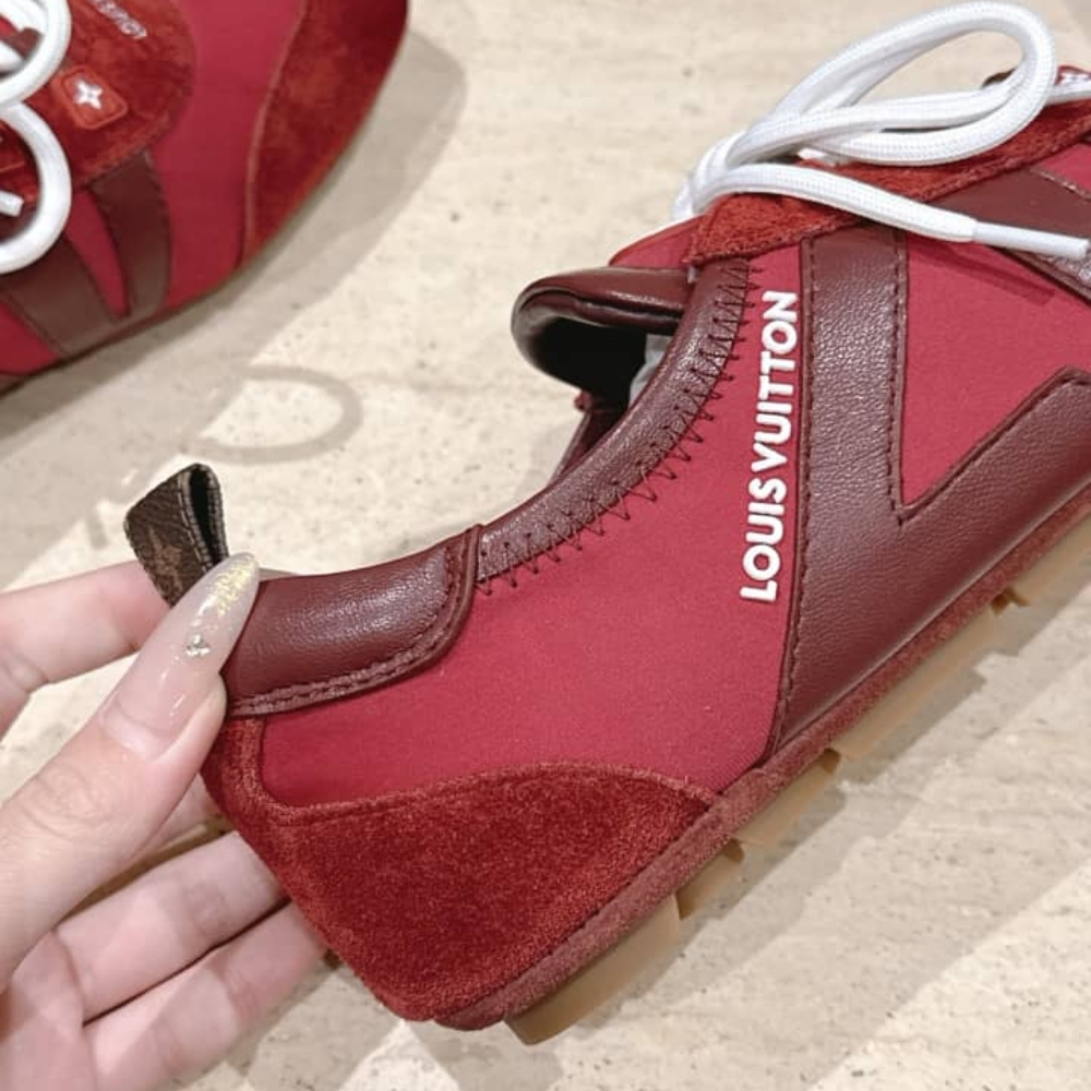 Louis Vuitton LV Sneakerina Bordeaux Red 1AIVJI - Image 9