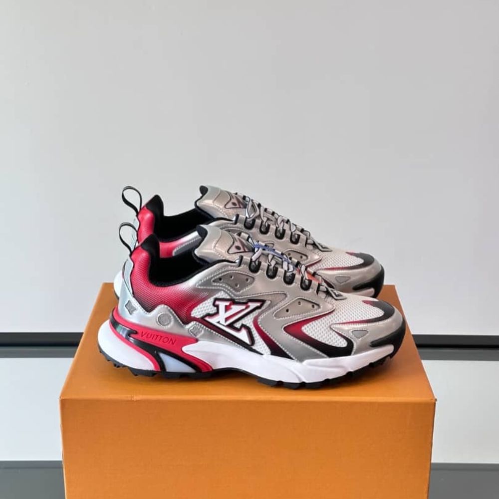 Alternative view of Louis Vuitton LV Runner Tatic Sneaker Red 1ADI6S