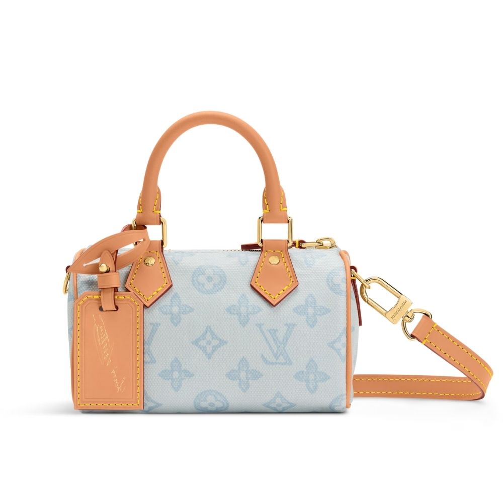 Louis Vuitton Speedy Bleu Courrier 20Cm