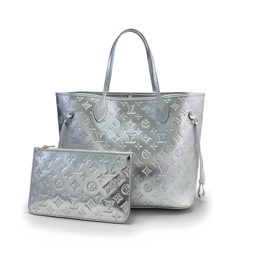 Louis Vuitton Neverfull MM Silver 32Cm