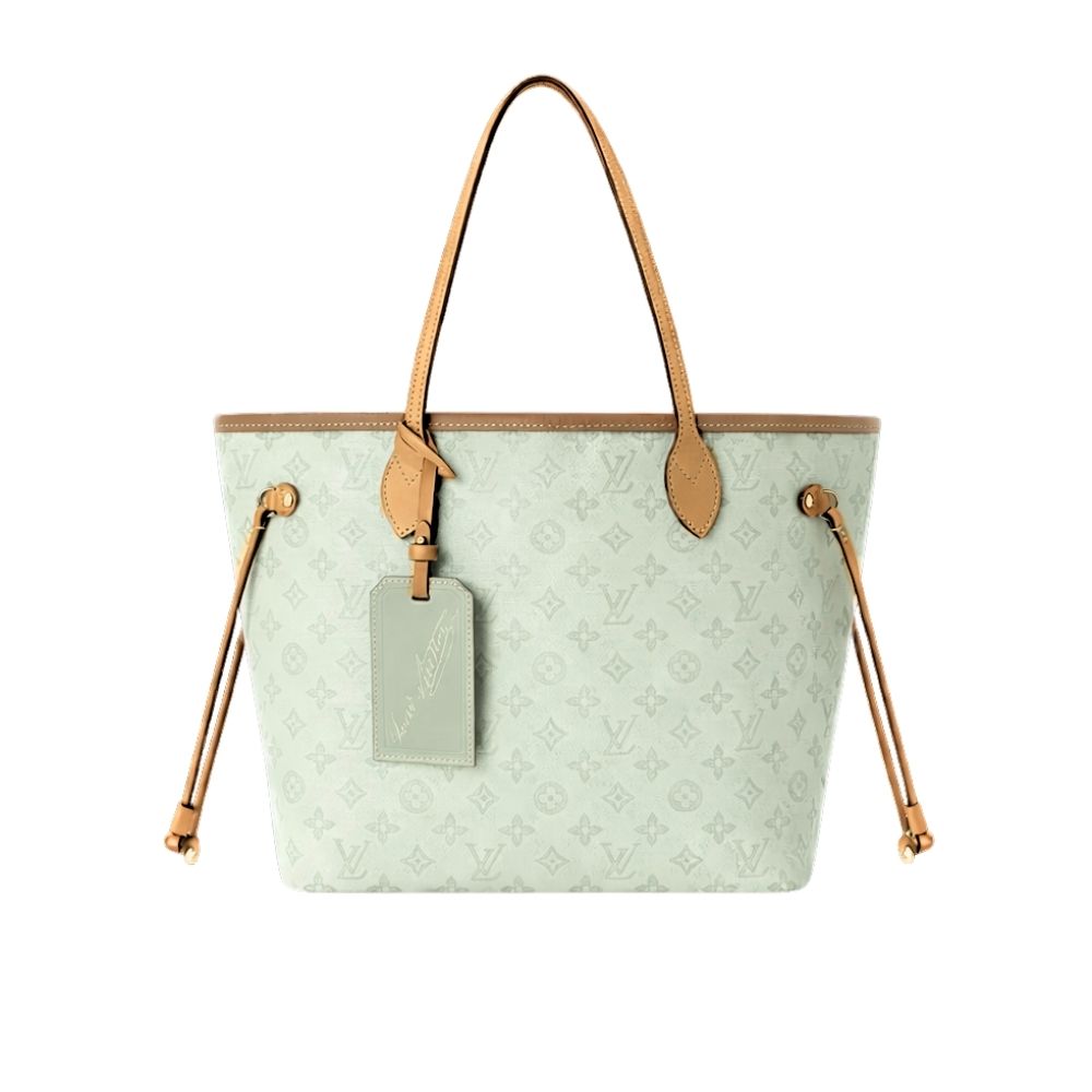 Louis Vuitton Neverfull MM Monogram Origine Green 31Cm