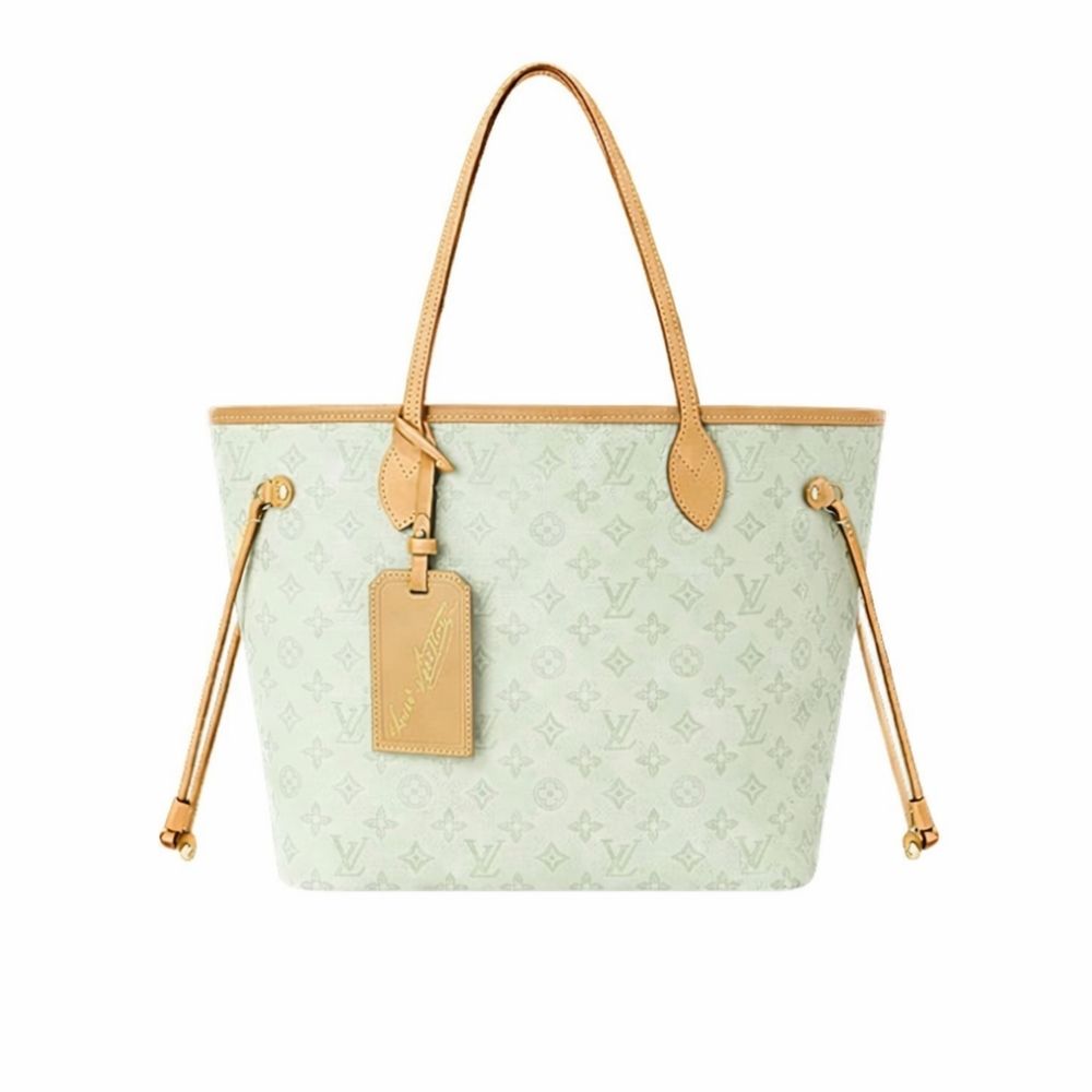 Louis Vuitton Neverfull MM Monogram Origine Green 31Cm