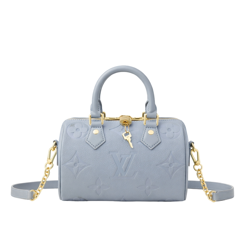 Louis Vuitton Speedy Bandoulière 20 Bag Light Blue 20Cm
