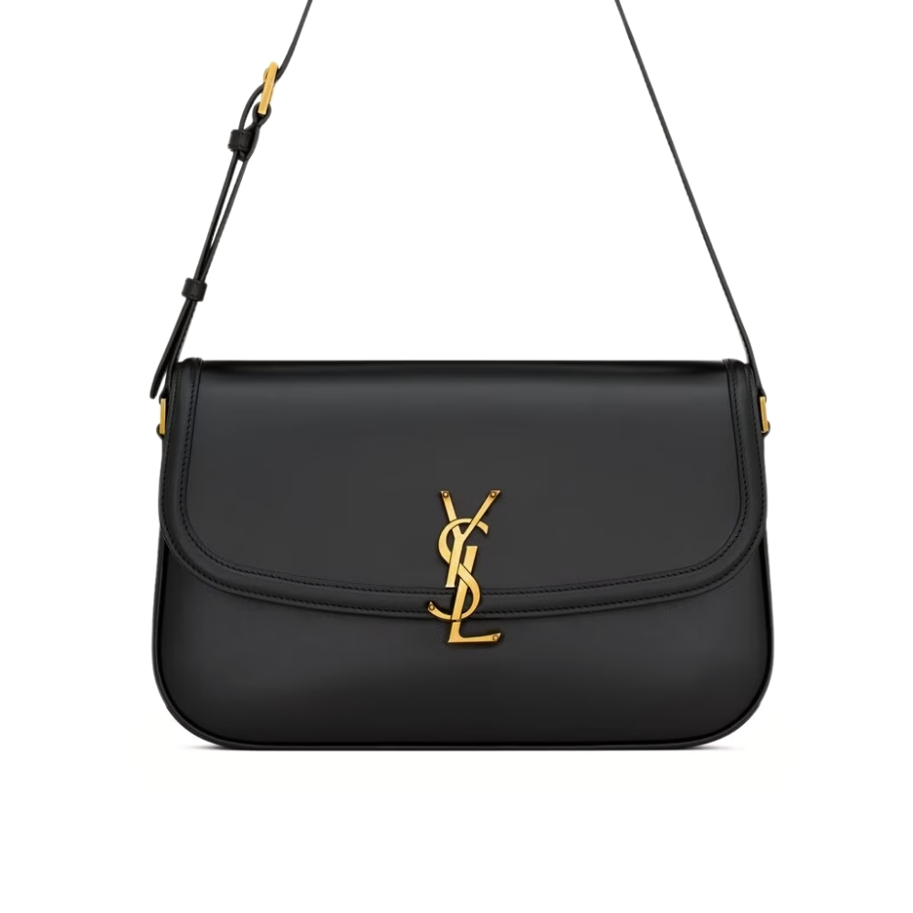 Saint Laurent Solferino Medium In Box Black 29Cm 8323320SX0W1000