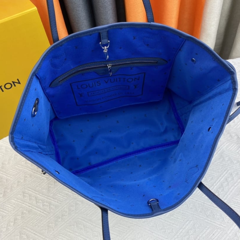 Louis Vuitton Neverfull MM Monogram Escale Blue 31Cm - Image 6