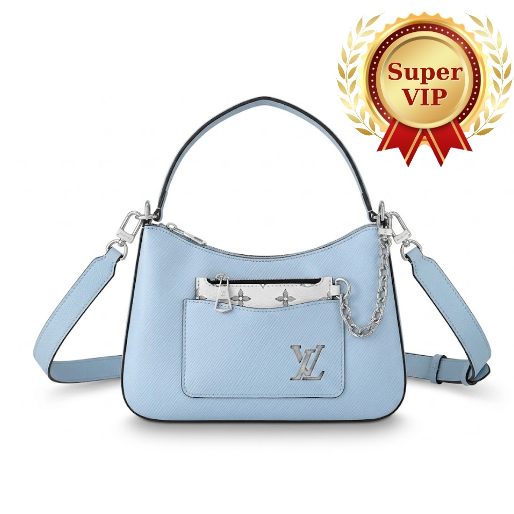[Super Vip 1:1] Louis Vuitton Marelle Bleu Nuege 25Cm M59486