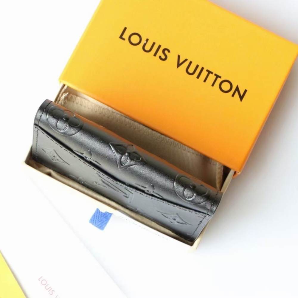 Louis Vuitton Pocket Organizer Wallet Black 11Cm - Image 5