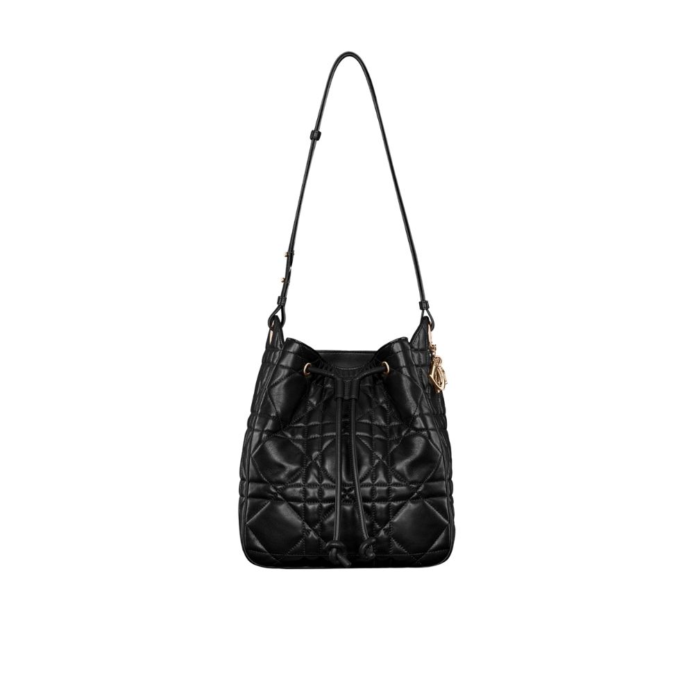 Dior Medium D Motion Bag Black 23Cm M2852ONWP M900