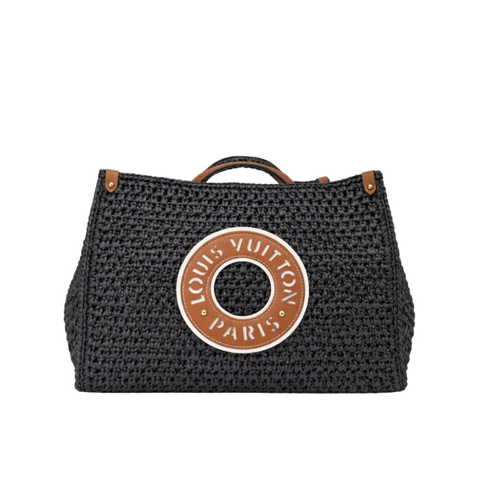 Louis Vuitton Onthego MM Tote Bag Black