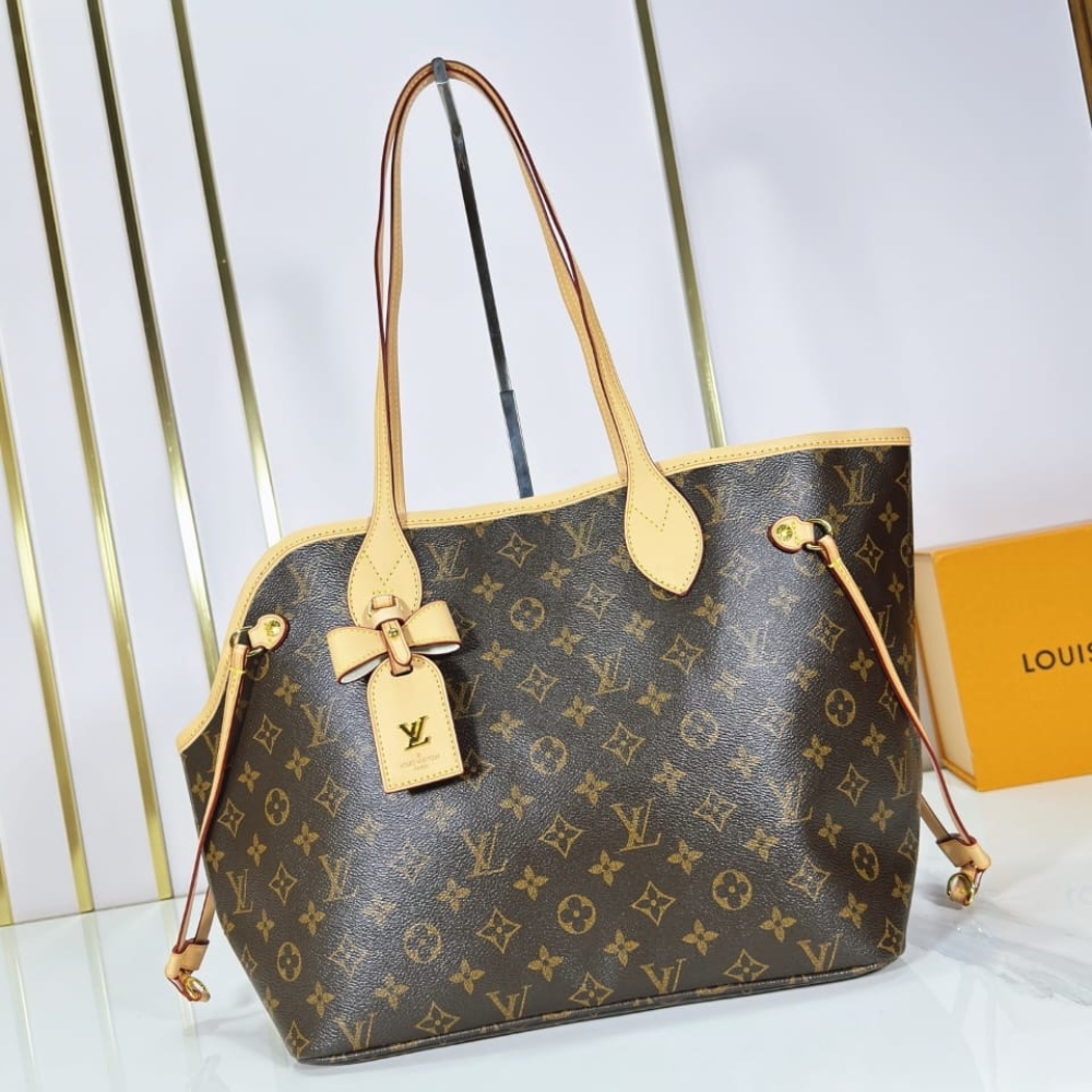 Alternative view of Louis Vuitton X Takashi Murakami Neverfull MM Monogram Canvas Brown 31Cm