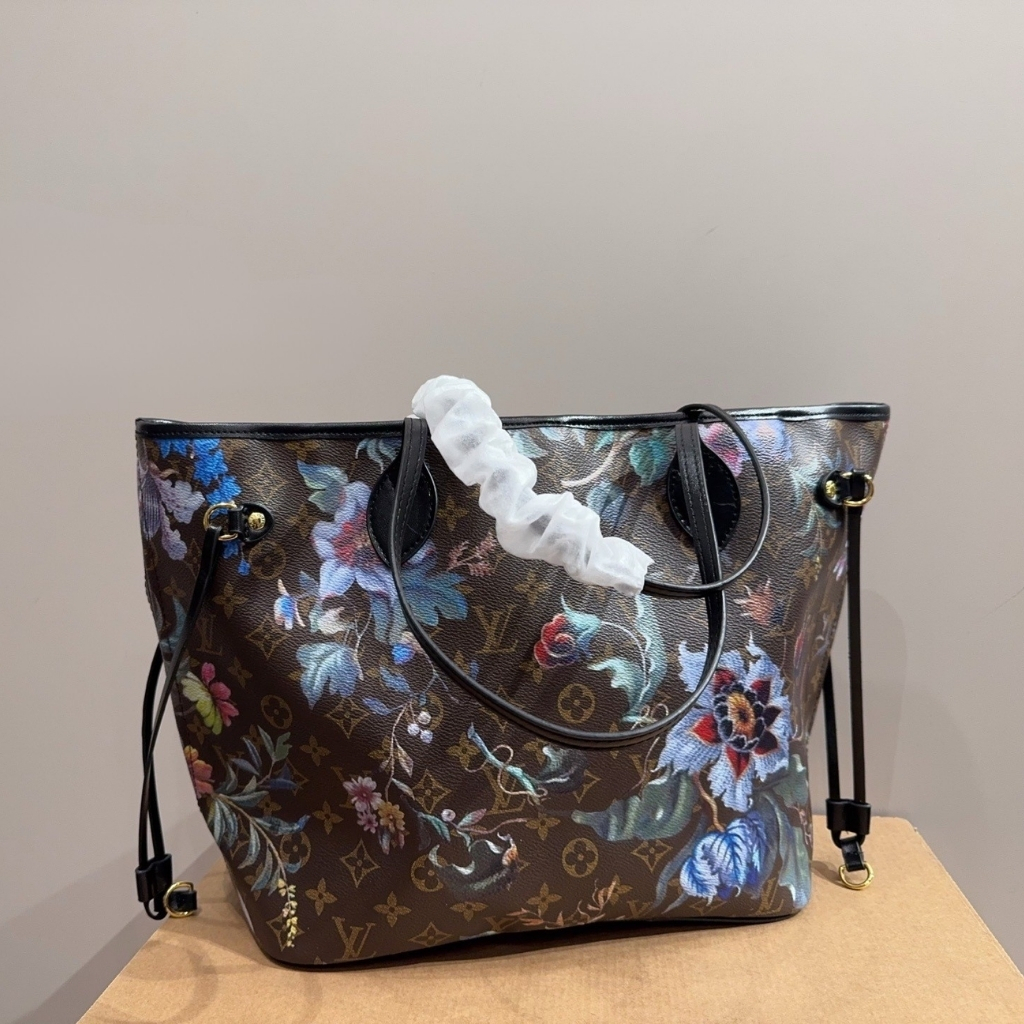 Louis Vuitton Neverfull MM Tote Bag Monogram Canvas Ebene 31cm M28918 - Image 9