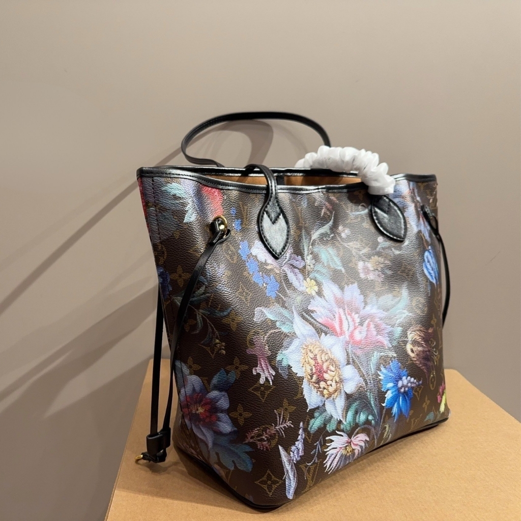 Louis Vuitton Neverfull MM Tote Bag Monogram Canvas Ebene 31cm M28918 - Image 3