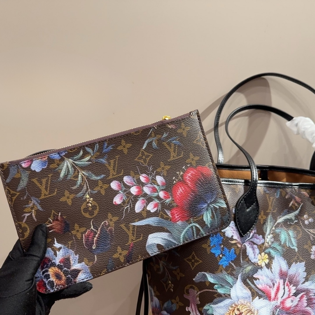 Louis Vuitton Neverfull MM Tote Bag Monogram Canvas Ebene 31cm M28918 - Image 8