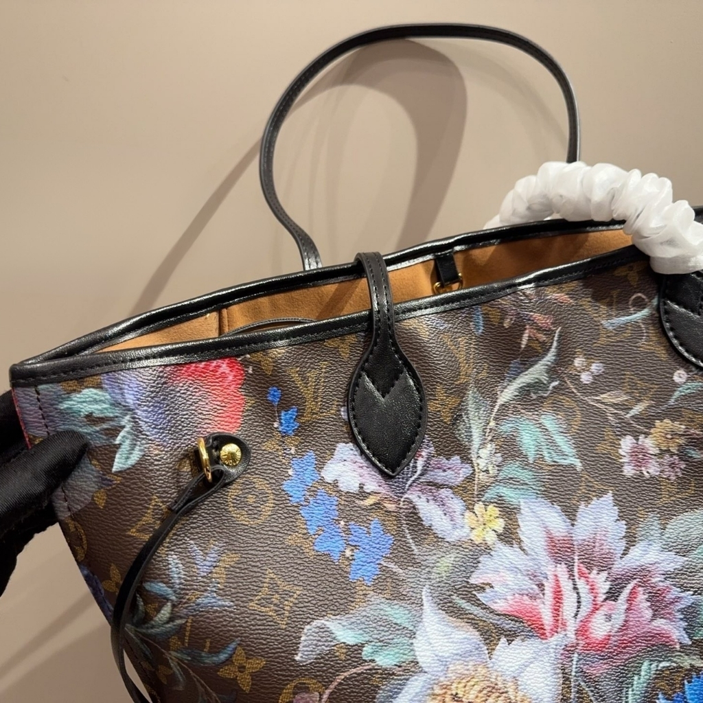 Louis Vuitton Neverfull MM Tote Bag Monogram Canvas Ebene 31cm M28918 - Image 7