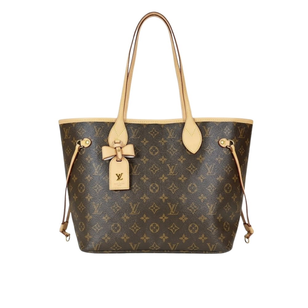 Louis Vuitton X Takashi Murakami Neverfull MM Monogram Canvas Brown 31Cm